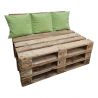 Back part of Pallet Cushion 120 x 40 x 10 cm with zipper 1229