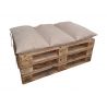 Pallet Seating Cushion 120 x 80 x 10 cm with zipper 1009