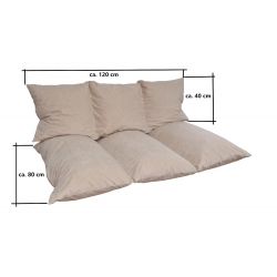 Pallet Seating Cushion 120 x 80 x 10 cm with zipper 1009