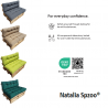 Pallet Seating Cushion light brown