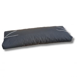 Pallet garden back pillow with zip anthracite