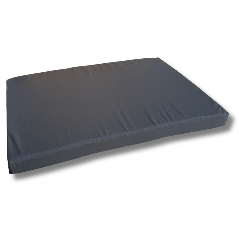 Pallet garden seating cushion with zip anthracite