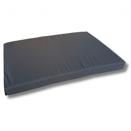 Pallet garden seating cushion with zip anthracite