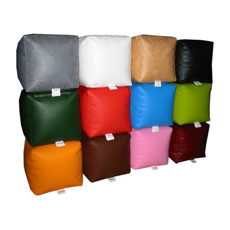 Beanbag Chair Cover Little Point - Dark red