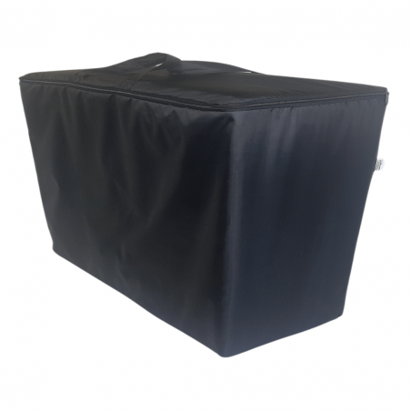 Waterproof Protective Bag for Sofa - Folding Mattress SF - 200 x 120 x 10 cm - black