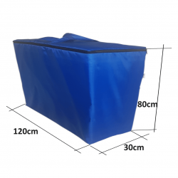 Waterproof Protective Bag for Sofa - Folding Mattress SF - 200 x 120 x 10 cm - Blue