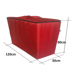 Waterproof Protective Bag for Sofa - Folding Mattress SF - 200 x 120 x 10 cm - Red
