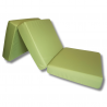 Folding mattress visco LUX 195x75x15 cm - Light green