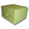 Folding mattress visco LUX 195x75x15 cm - Light green