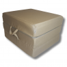 Folding mattress visco LUX 195x75x15 cm - Light brown