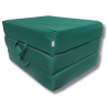 Folding mattress visco LUX 195x75x15 cm - Green