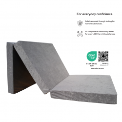 Folding mattress cover 180x80x10 cm - 1008