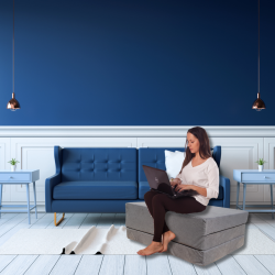 Folding mattress cover 180x80x10 cm - 1008