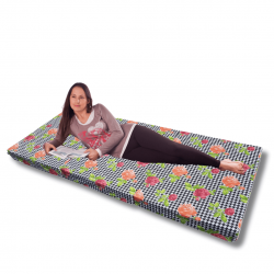 Folding mattress cover 195x65x10 cm - 008