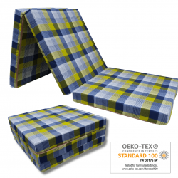Folding mattress 195x65x8 cm -002