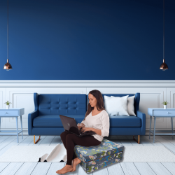 Folding mattress 195x65x8 cm -001