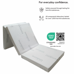 Folding mattress 195x65x10 cm - BTR