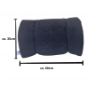 Mattress 200 x 60 x 6 cm, roll-up, foldable, adjustable length, 0001