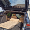 Mattress 200 x 60 x 6 cm, roll-up, foldable, adjustable length, 0001