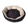 Dog bed Nora- size S - black/beige