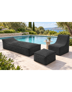 Outdoor Poufs & Daybeds
