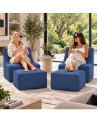 Indoor Midi Poufs